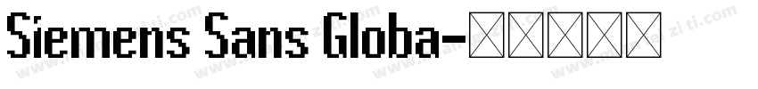 Siemens Sans Globa字体转换
